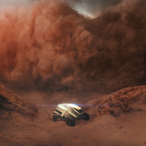 Dust Storm on Mars