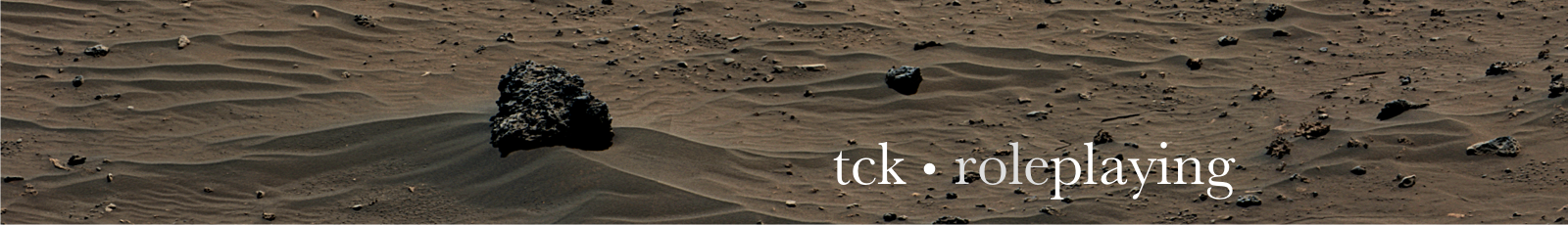 TCK Roleplaying Blog